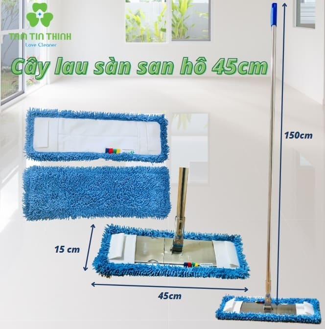 Cây lau sàn bệnh viện 45cm