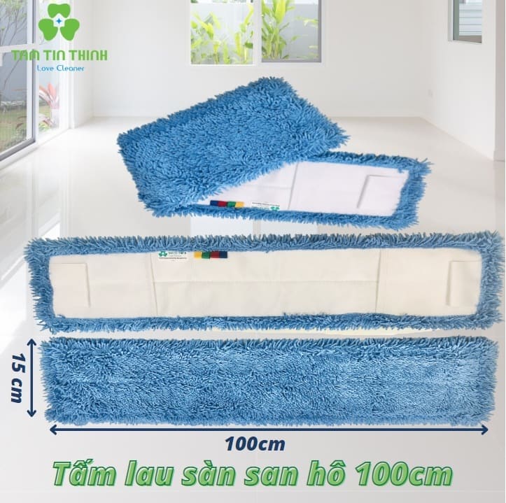 miếng lau sàn công nghiệp san hô 100cm (1m)