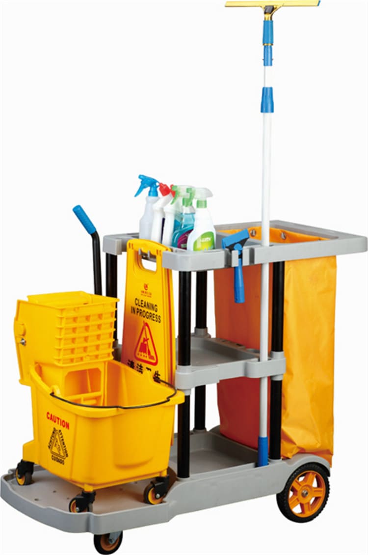 xe đẩy vệ sinh Troley Cleaning