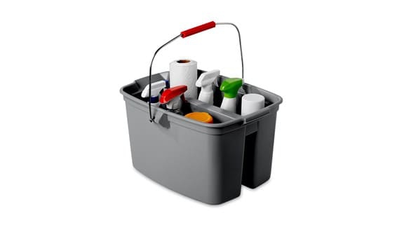 xô đôi 2 ngăn FG2628 Rubbermaid