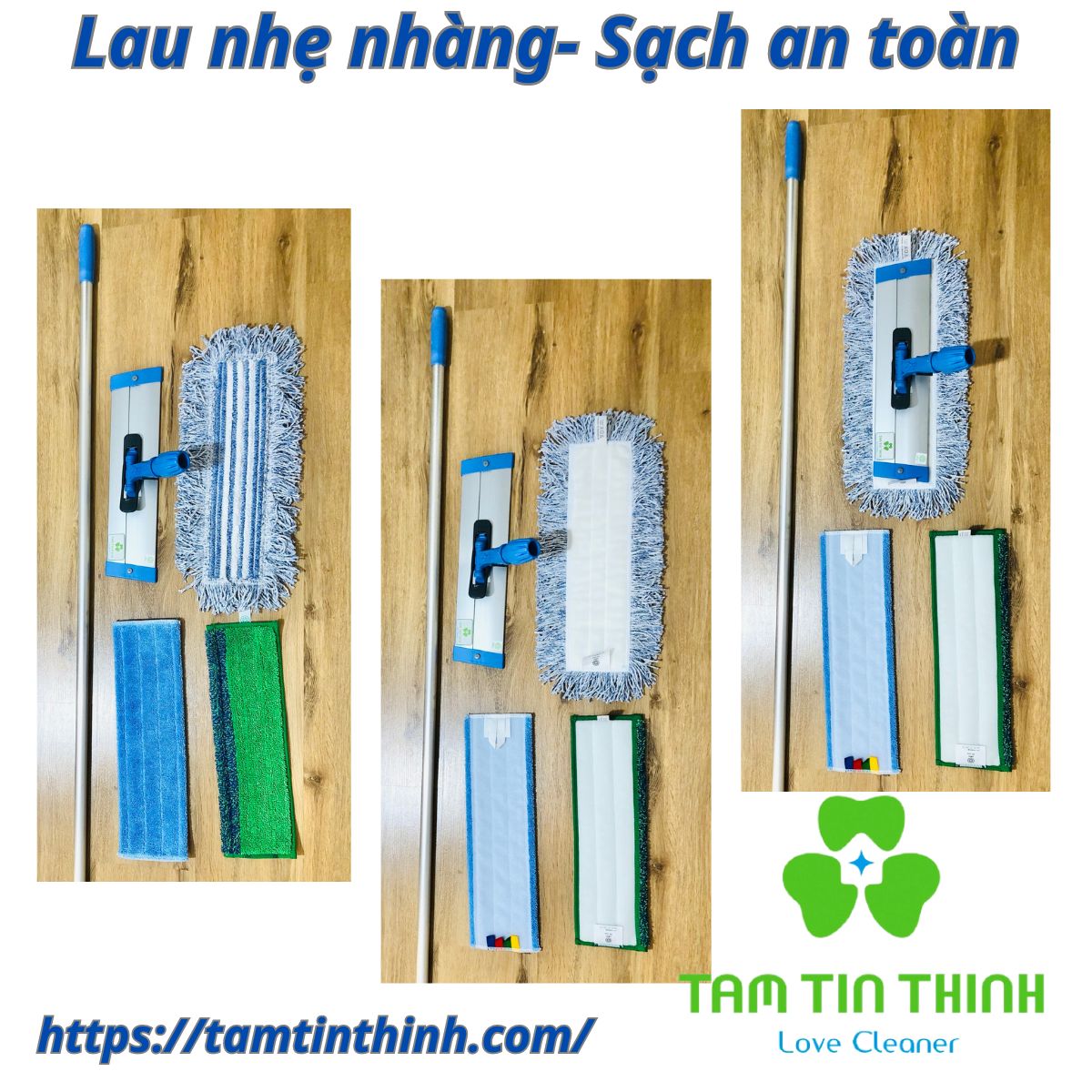 tấm lau sàn kiểu dán