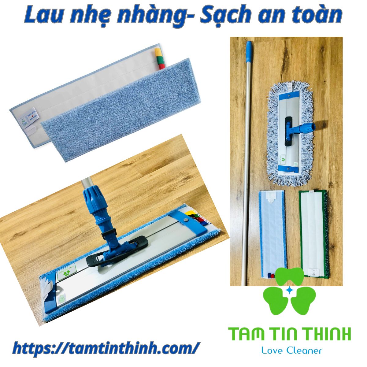 tấm lau sàn kiểu dán