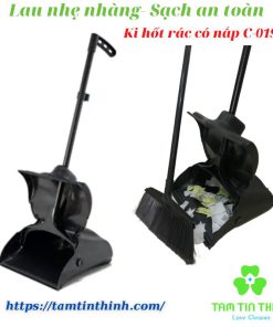 Ki Hốt Rác Có Nắp C-019C