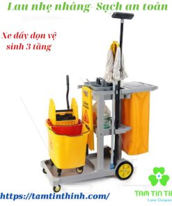 Xe đẩy vệ sinh 3 tầng AF08170A D11