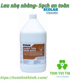 Chất phủ bóng sàn Ecolab Base Kote 1 gal