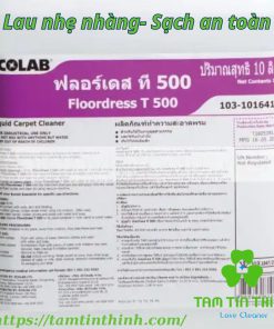 Nước giặt thảm Ecolab Floordress T500