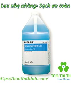 Nước rửa tay đậm đặc Ecolab Clean and Soft AB