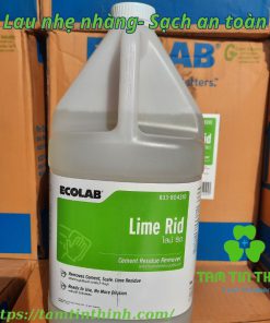 Tẩy xi măng cặn can xi Ecolab Lime Remover-66