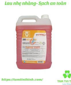 Chất tẩy rửa cặn rỉ sét có tính acid mạnh 200 ACID – CLEAN