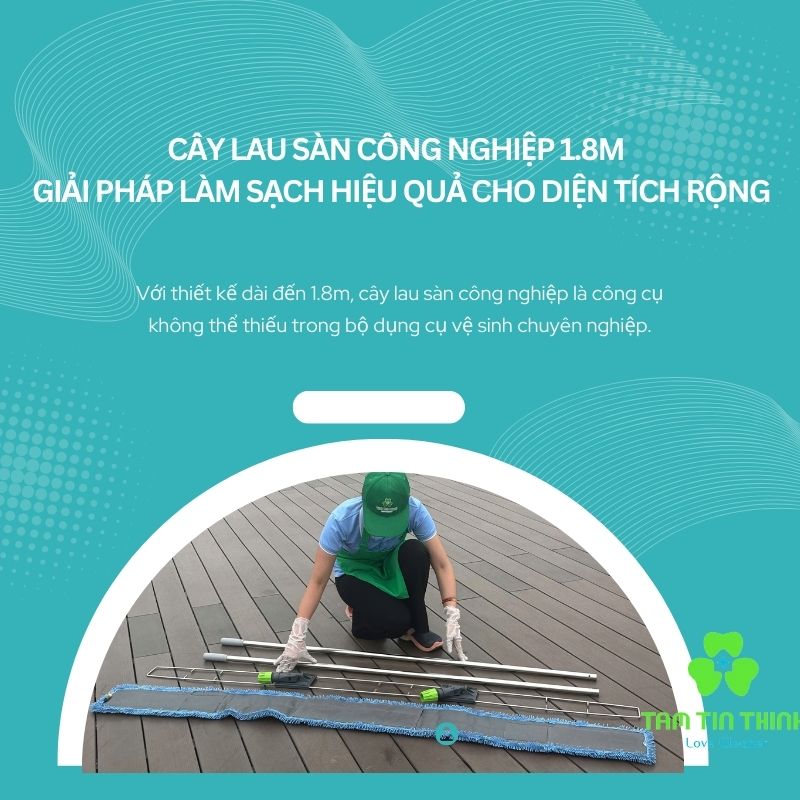 Cây Lau 1m8 – Giải Pháp Vệ Sinh Tối Ưu Cho Công Trình Có Sảnh Rộng 6 Cay lau san cong nghiep 1.8m 2