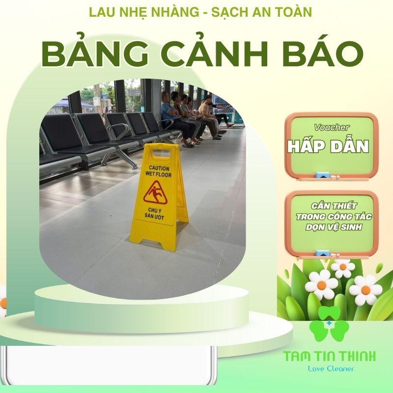 BẢNG CẢNH BÁO SÀN ƯỚT – VẬT DỤNG NHỎ CHO SỰ AN TOÀN LỚN 1 Bảng báo sàn ướt