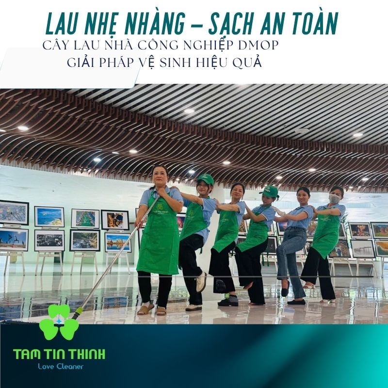 Hướng Dẫn Cách Lắp Cây Lau Sàn Công Nghiệp Dmop – Nhanh Chóng Dễ Dàng Ai Cũng Làm Được! 4 Cây lau nhà công nghiệp Dmop