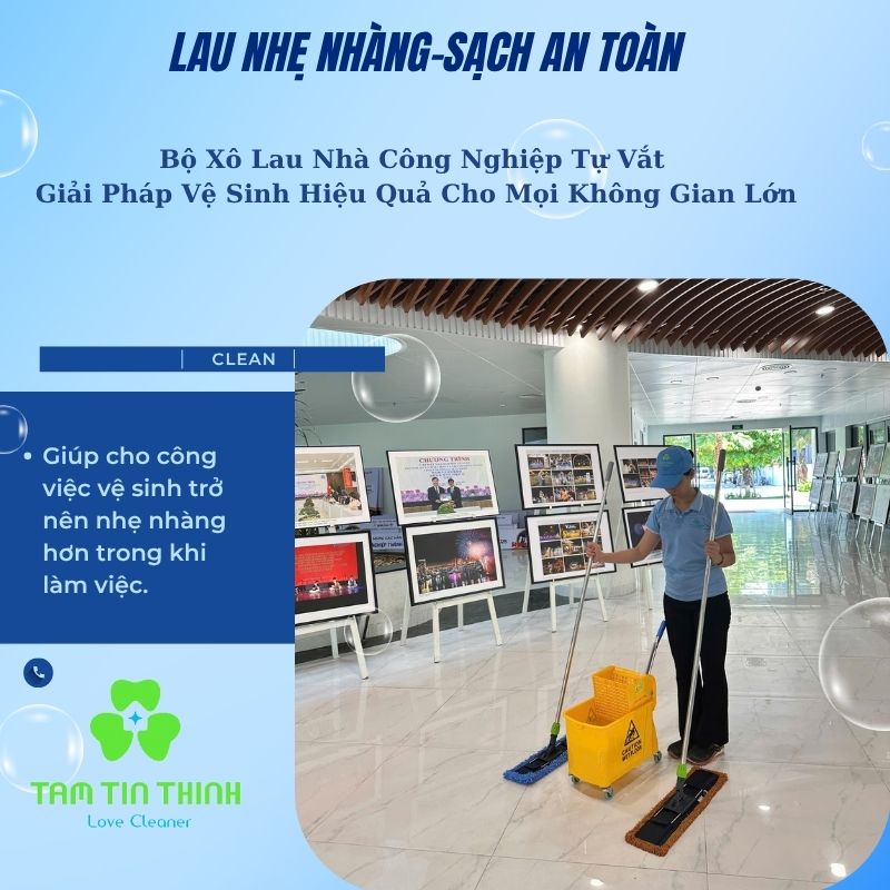 Giới Thiệu Xô Vắt 20 Lít Kèm Cây Lau Công Nghiệp Dmop – Gọn Nhẹ Nhưng Hiệu Quả Vượt Trội 2 Xô Vắt 20 Lít Kèm Cây Lau Công Nghiệp Dmop